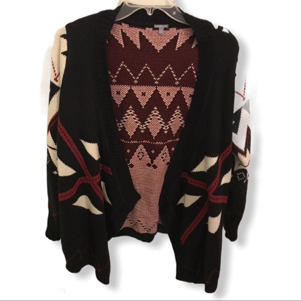 Multi Colored Open Front Cardigan!!! - Picture 2 of 3